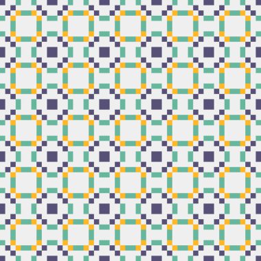 Soyut çapraz desen, üretken hesaplama sanatı illüstrasyonu