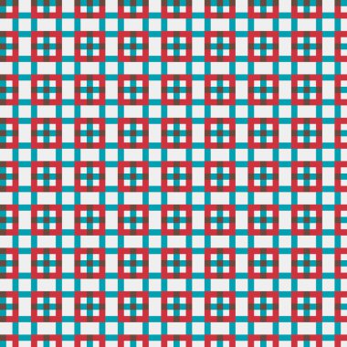 Soyut çapraz desenli üretken hesaplama sanatı çizimi