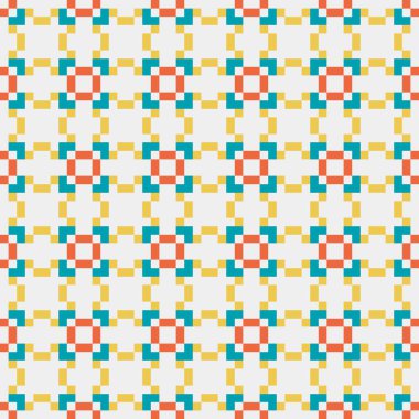 Soyut çapraz desen, üretken hesaplama sanatı illüstrasyonu