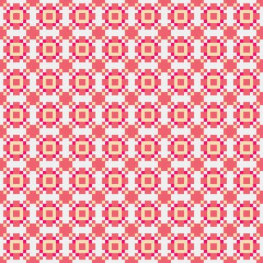 Soyut Çapraz Noktalar Desen vektör çizimi üretici hesaplama sanatı çizimi