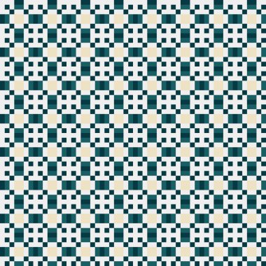 Soyut çapraz desenli üretken hesaplama sanatı çizimi