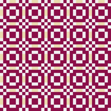 Soyut çapraz desenli üretken hesaplama sanatı çizimi