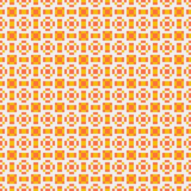 Soyut çapraz desenli üretken hesaplama sanatı çizimi