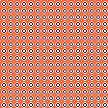 Soyut çapraz desenli üretken hesaplama sanatı çizimi