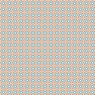 Soyut çapraz desenli üretken hesaplama sanatı çizimi