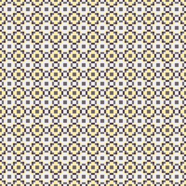 Soyut çapraz desenli üretken hesaplama sanatı çizimi