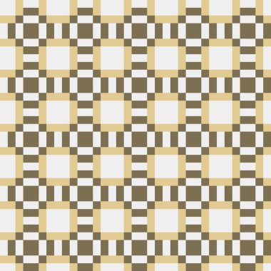 Soyut çapraz desenli üretken hesaplama sanatı çizimi