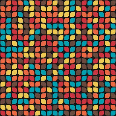 soyut geometrik desen, vektör illüstrasyonu 