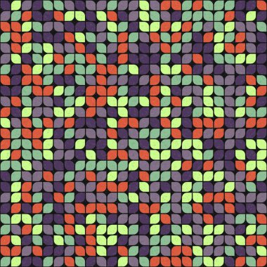 Soyut geometrik desen, vektör illüstrasyonu 