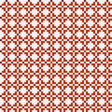 Soyut Çapraz Desen çizimi