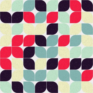 Soyut geometrik desen, vektör illüstrasyonu 