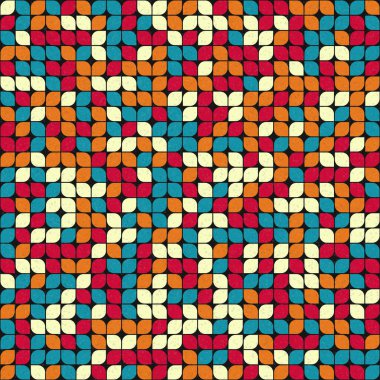 soyut geometrik desen, vektör illüstrasyonu 