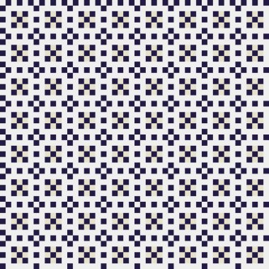 Soyut çapraz desenli üretken hesaplama sanatı çizimi