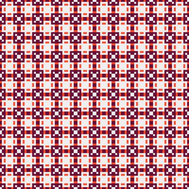 Soyut çapraz desenli üretken hesaplama sanatı çizimi