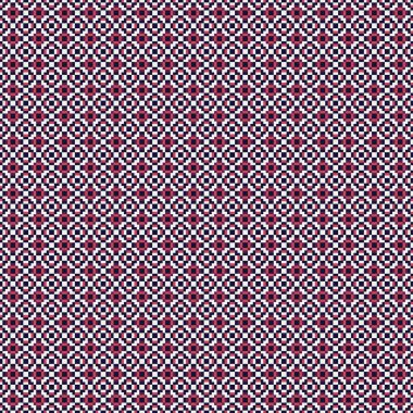 Soyut çapraz desenli üretken hesaplama sanatı çizimi