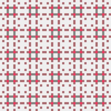 Soyut çapraz desenli üretken hesaplama sanatı çizimi