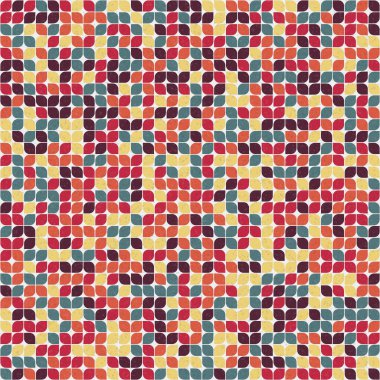 Soyut geometrik desen, vektör illüstrasyonu 