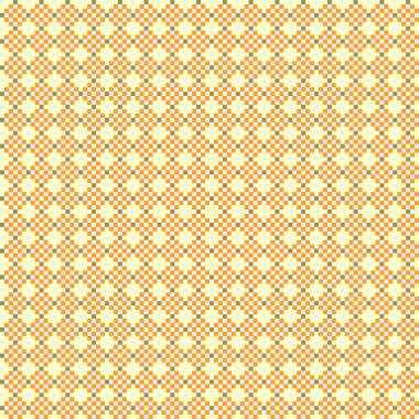 Soyut çapraz desenli üretken hesaplama sanatı çizimi