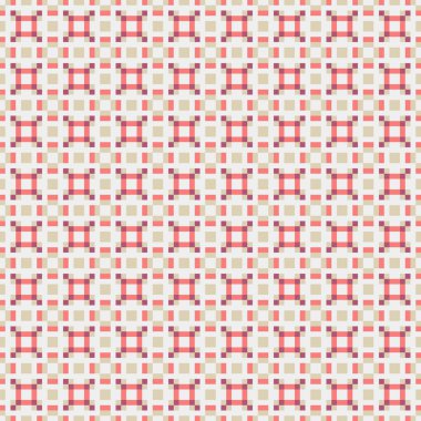 Soyut çapraz desenli üretken hesaplama sanatı çizimi