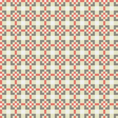 Soyut Çapraz Desen çizimi