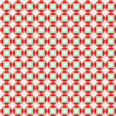 Soyut Çapraz Desen çizimi