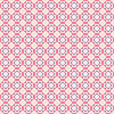 Soyut çapraz desenli üretken hesaplama sanatı çizimi