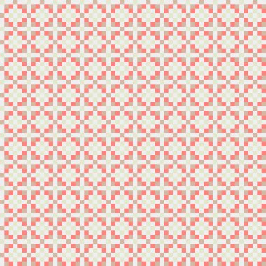 Soyut çapraz desenli üretken hesaplama sanatı çizimi