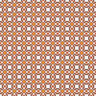 Soyut çapraz desenli üretken hesaplama sanatı çizimi