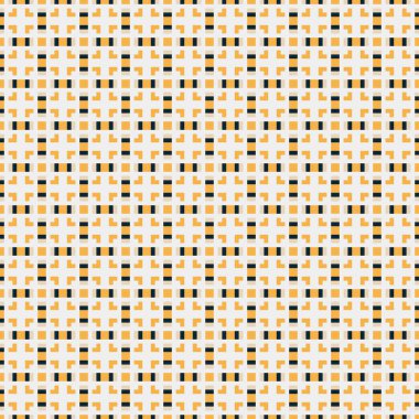 Soyut çapraz desenli üretken hesaplama sanatı çizimi