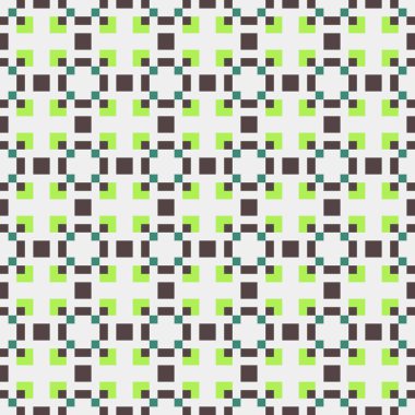 Soyut çapraz desenli üretken hesaplama sanatı çizimi