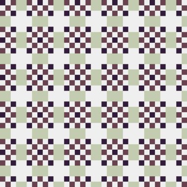 Soyut çapraz desenli üretken hesaplama sanatı çizimi