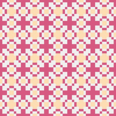 Soyut çapraz desenli üretken hesaplama sanatı çizimi