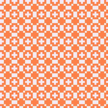 Soyut Çapraz Desen çizimi