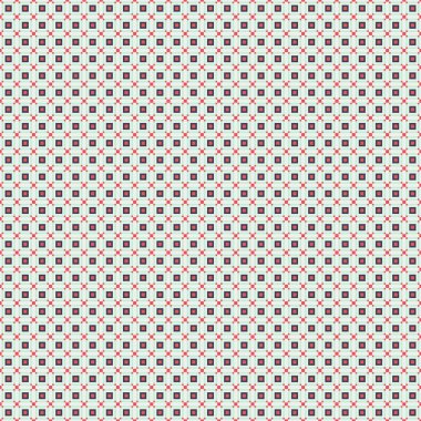 Soyut çapraz desenli üretken hesaplama sanatı çizimi