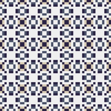 Soyut çapraz desenli üretken hesaplama sanatı çizimi