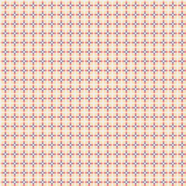 Soyut çapraz desenli üretken hesaplama sanatı çizimi