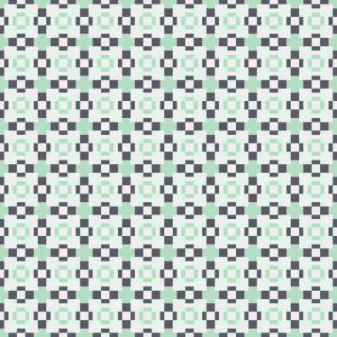 Soyut çapraz desenli üretken hesaplama sanatı çizimi