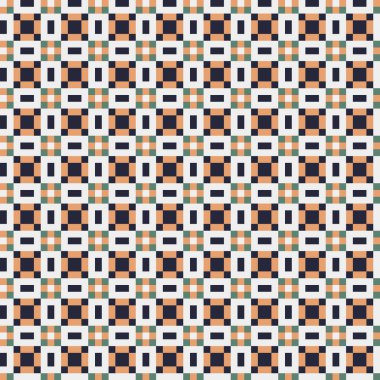 Soyut Çapraz Desen çizimi