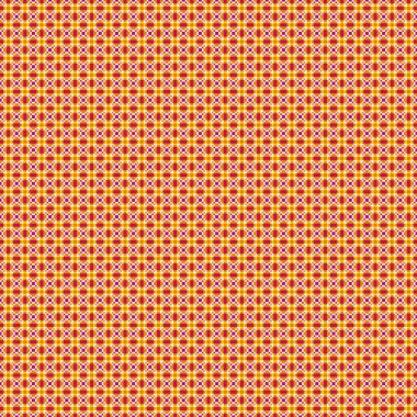 Soyut çapraz desenli üretken hesaplama sanatı çizimi