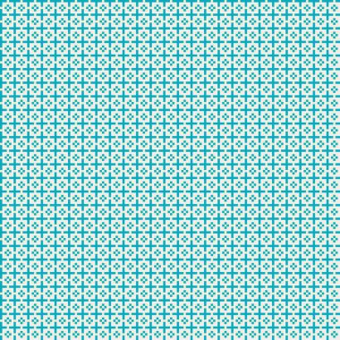 Soyut çapraz desenli üretken hesaplama sanatı çizimi