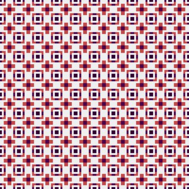 Soyut çapraz desenli üretken hesaplama sanatı çizimi