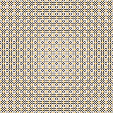 Soyut çapraz desenli üretken hesaplama sanatı çizimi