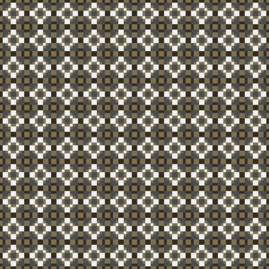 Soyut çapraz desenli üretken hesaplama sanatı çizimi