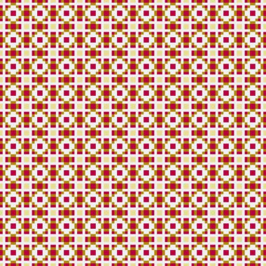 Soyut çapraz desen, üretken hesaplama sanatı illüstrasyonu