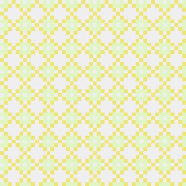 Soyut çapraz desenli üretken hesaplama sanatı çizimi