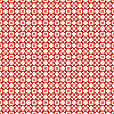 Soyut çapraz desenli üretken hesaplama sanatı çizimi