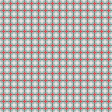 Soyut çapraz desenli üretken hesaplama sanatı çizimi