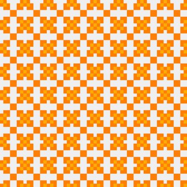 Soyut çapraz desenli üretken hesaplama sanatı çizimi