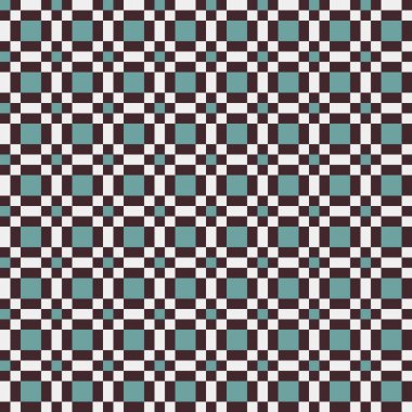 Soyut çapraz desenli üretken hesaplama sanatı çizimi