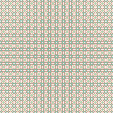 Soyut çapraz desenli üretken hesaplama sanatı çizimi